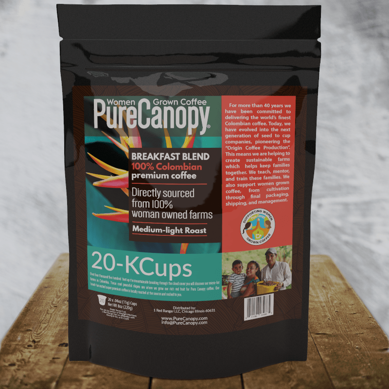 Pure Canopy - Mezcla de café para el desayuno