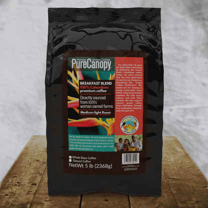 Pure Canopy - Mezcla de café para el desayuno